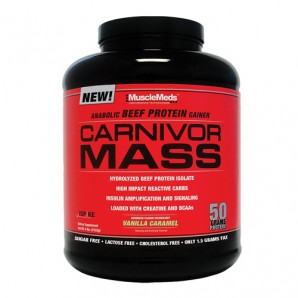 Musclemeds Carnivore Mass 6lbs Vanilla Caramel