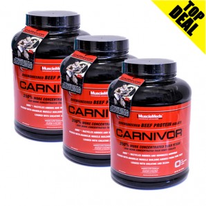 !AKTION! Musclemeds Carnivore 4lbs TriplePack Blue Raspberry