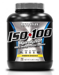 Dymatize iso 100 3lbs Gourmet Vanilla