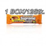 Supreme Protein Riegel Box 12X85g Chocolate Caramel Cookies Crunch